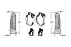 PEUGE 4006657 Bellow Set, steering